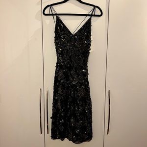 Lafayette148 sequins strap dress